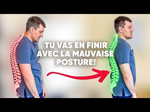 Exercices de 5 minutes pour réparer ta mauvaise posture pour toujours!