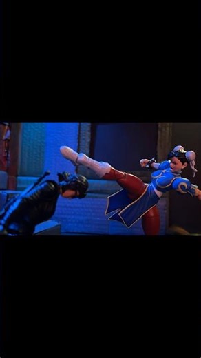 Chun li stop motion animation