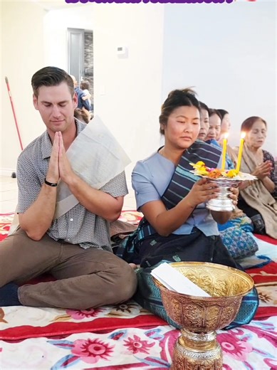 ประเพณีลาวในอเมริกา🇺🇲 #LaoTradition #LaoCulture #LaoInUSA #BuddhistTok #Merit