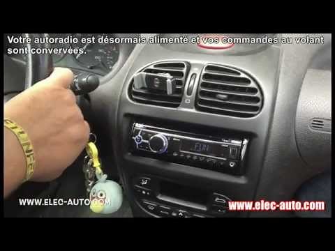 Conservez vos commandes au volant en changeant d'autoradio - Peugeot 206