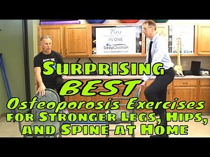 Surprising BEST Osteoporosis Exercises for Stronger Legs, Hips, & Spine at Home