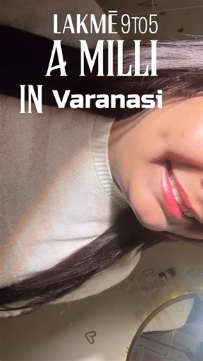 Shivi Sharma on Instagram: "Designer dreams vs bargain hustle. Glam never fades. ✨Share your Milli moment with Lakme. Go to the @Lakmeindia page, go to the “Milli” highlights, click on the template and add yours. @lakmeindia #ad #LakmeIndia #Lakme #AmilliinVaranasi ” #makeup paris Lipstick foundation everydaymakeup eyeliner LakmeXMilli"