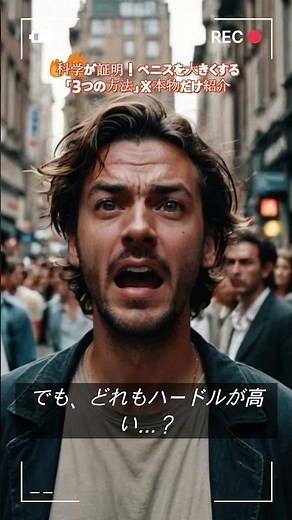 科学が証明！ペニスを大きくする「3つの方法」※本物だけ紹介 #精力アップ #男性ホルモン #サイズアップ方法 #科学的根拠 #テストステロン