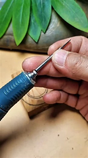 A Q Creator on Instagram: "🔥 Transforming Raw Wood Into Art | Satisfying Dremel Carving 🔥🪵 #WoodCarving #DremelArt #SatisfyingCarving #WoodArt"