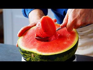 Summer Fruit Salad With Watermelon, Blueberries, Strawberries, & Cherries | No Bowl, No Problem!