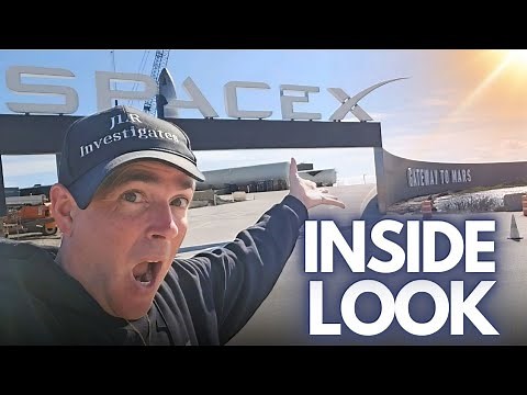SpaceX in Boca Chica Texas! STARBASE TOUR!