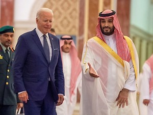 Biden meets with Saudi leader accused of approving journalist's murder
