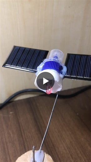 Making my 1st project: Geostationary Satellite Working Model | Nazmus Sadid