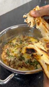 I made cheesy Nawabi Chicken in @TheIndusValleyHealthyCookwareriple-layer stainless steel cookware