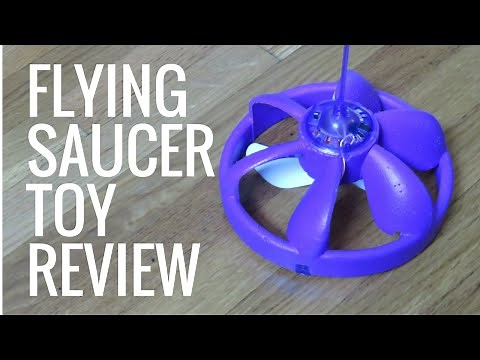 Flying Saucer Toy Hand Controlled Review - As Seen On TV