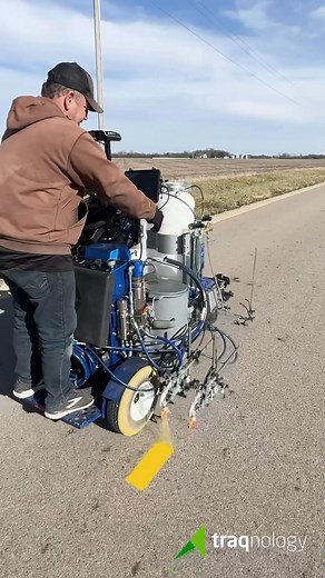 6.5K views · 17 reactions | GPS enabled Graco 250! Traqnology’s upgrade kit gives you the full capability of GPS layout & steering. #traqnology #GPS | Traqnology | Facebook