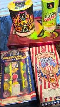 my 2025 2026 new years fireworks stash 3/3