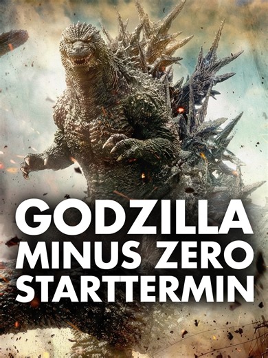 🦖 Der König der Monster kehrt zurück – und die Sensation ist perfekt! Nach dem unfassbaren Erfolg von „Godzilla: Minus One“ (sogar Oscar-prämiert!) hat Toho endlich die Fortsetzung offiziell gemacht. Der Titel könnte nicht genialer sein: Wir freuen uns auf „Godzilla: Minus Zero“! 🇯🇵☢️ Das Startdatum steht fest: In Japan zerlegt die Echse ab dem 3. November 2026 wieder die Kinos. Für Deutschland gibt es noch keine Bestätigung, aber alles deutet auf einen Start am 5. November 2026 hin. Das Best