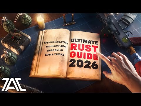 ULTIMATE RUST GUIDE 2026 (FPS OPTIMIZATION/TIPS TRICKS/TACULARR 4X4 BASE BUILD...)