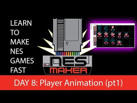 Learn to make NES games FAST: LESSON 8, Simple Animations (part 1)
