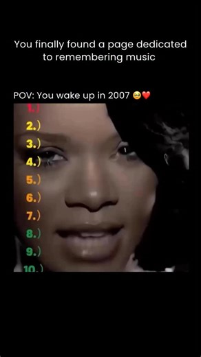 Remembering Music on Instagram: "2007 — When Music Hit You the Moment You Woke Up Waking up in 2007 meant being surrounded by songs that defined an entire era of pop, hip-hop, and emotional anthems. These weren’t just tracks playing in the background — they shaped moods, mornings, car rides, and late-night thoughts. Music felt unavoidable, pouring out of radios, TVs, iPods, and MySpace pages all at once. There was vulnerability and heart in the air, balanced perfectly with confidence and club en
