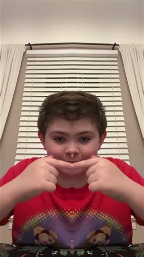 My nose became a finger that I had to eat it