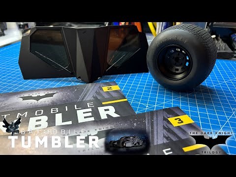Build the 1:8 Scale Batman Tumbler from Hachette Partworks - Part 2 & 3