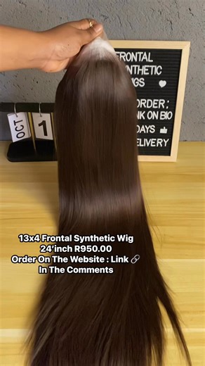 4K views · 25 reactions | Not everyone can drop R4k on a wig — and that’s okay. These 24-inch synthetic frontals prove you can still look flawless, curl it, straighten it, and own your look for months. #frontalsyntheticwigs #syntheticwigs | Frontal Synthetic Wigs | Facebook