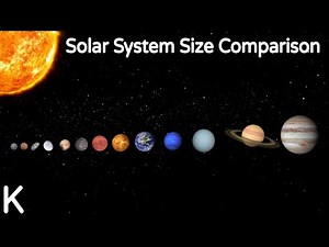 Solar System Size Comparison/Planet Size Comparison | Fan Song by Kxvin