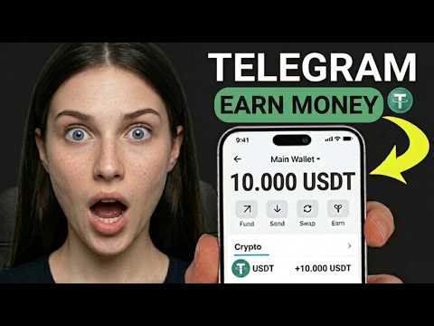 EARN money telegram bot live test 2026