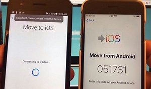 Android auf iOS übertragen funktioniert nicht - Problemlösung