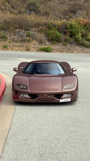 The very first Koenigsegg ever made, the CC Prototype 👻