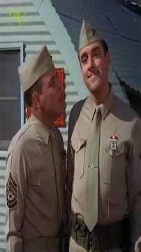 Frank Sutton, he's off duty and all alone in there, Gomer Pyle, USMC, 1967