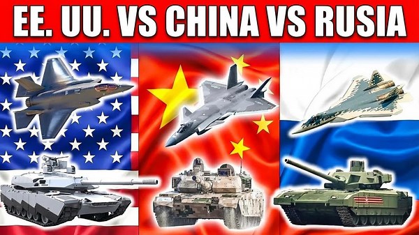 ¿Qué tan poderosa es la fuerza militar de EE.UU. frente a China y Rusia?