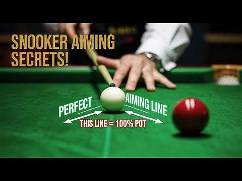 The Science of Potting 🎯 | Snooker Aiming Explained | Stephen Hendry Cue Tips