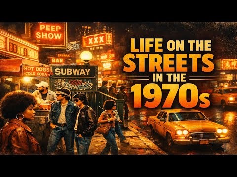 Life on the AMERICAN STREETS of the 70s