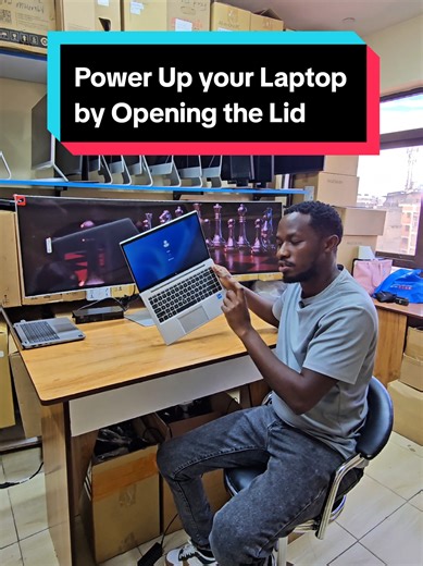 How to Power up your laptop by opening the lid.. In the Video Restocked ✨Samsung Odyssey G9 49 inch curved monitor 📍OLED Resolution ( 5120×14440) 📍240Hz Refresh rate 📍 0.03ms response time 📍Picture-by-picture & Picture-in-picture (dual connectivity) 📍65w Type-C power delivery 📍Micro HDMI 2.1 ✅@ 179999KSH New stock💯💯 Hp elitebook 830 g8 Core i7 11th gen 16gb ram ddr4 256gb ssd 13.3 inch FHD Super clean pieces available Free bagpack @ksh 44999 #samsung #odyssey #techtips #howto #thetechtun