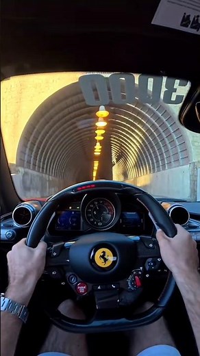 Ferrari F8 Tributo Tunnel POV | Pure Exhaust