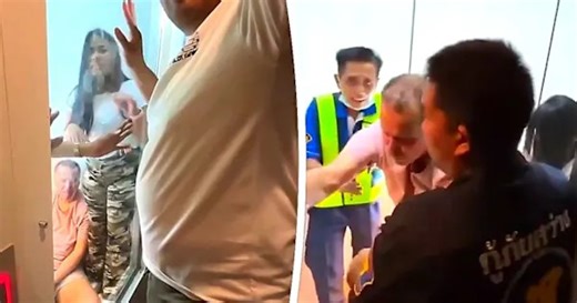 Tourist, girlfriend and security guard rescued from stalled glass elevator in Thailand