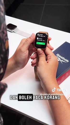 Unboxing Reebok Relay 3.0 Smartwatch