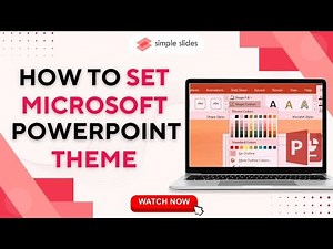 Elevate Your Presentations: Learn How to Set Microsoft PowerPoint Themes #simpleslides