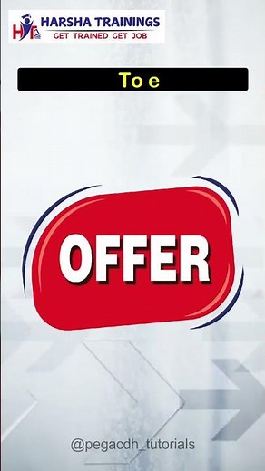 Harsha Trainings Presents: The 30-Day Pega CDH Challenge Pega CDH Day 28