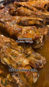 🍗✨ Smothered Turkey Wings – Fall-Off-the-Bone Comfort! 😮‍💨 Recipe by @cookinwithasia If you know, you know! These Smothered Turkey Wings are tender, juicy, and swimming in rich, savory gravy that’s made to be soaked up with every bite. Whether it’s Sunday dinner or just a cozy night in, this Southern staple never misses. 🔥 📌 SAVE this if you’re a true comfort food lover 👉🏽 Follow @FoodieBawse for more soul-warming recipes & Atlanta foodie finds! Would you pair this with rice, cornbread, o