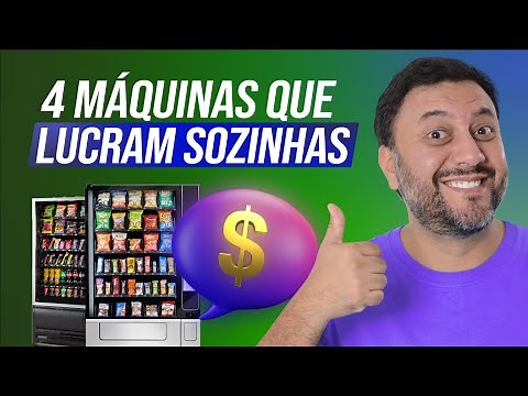 Melhores máquinas de VENDAS AUTOMÁTICAS para Ganhar Dinheiro SEM TRABALHAR 😱 Vending Machines
