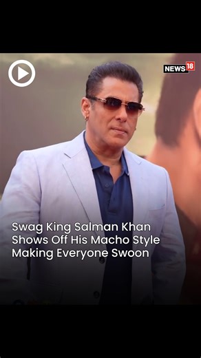 5K views · 26 reactions | Salman Khan Shows Off His Style And Machismo As He Makes A Stunning Appearance Making Everyone Swoon #SalmanKhan #Bollywood #Style #Swag #Viral #Paparazzi | News18 | Facebook