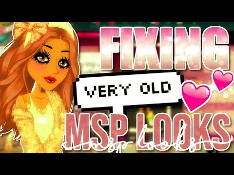 Fixing My Old MSP Looks (OUTFIT MAKEOVER!)