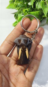 Boney | craft of coco | master ideas | 🐘coconut shell keychain making🥥 #coconutshellproduct #coconutshellcraftideas #coconutshellcraft #diy #craft #love | Instagram
