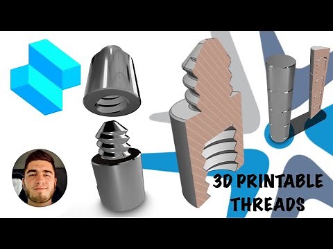 Custom 3D Printable Threads Tutorial [ Shapr3D ]