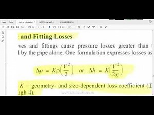 Pump selection, Head loss calculations, ASHRAE, Pump Carve, Pump schedule