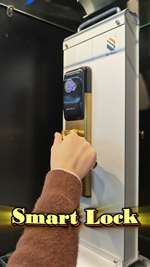Smart Door Lock Stress Test｜High Speed Continuous Unlocking Demo #smartlock #factory #home #tech