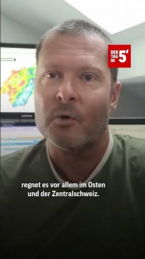Severe thunderstorm sweeps across Switzerland | "The day in 5 minutes" | August 18, 2022