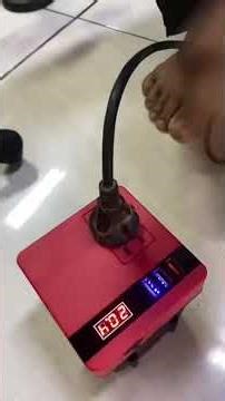 Portable inverter generator battery to 220 Volt #inverter #portablegenset #220Voltinverter