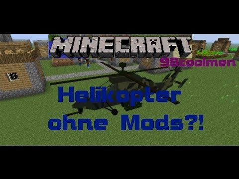 Minecraft Helikopter ohne Mods!! 98coolmen
