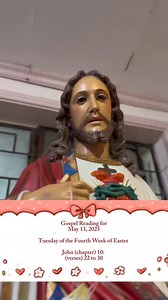 6.1K views · 2K reactions | Holy Gospel | Tuesday of the Fourth Week of Easter | May 13, 2025. Gospel Reading: John (chapter) 10: (verses) 22 to 30 | Gospel Readings + Special Devotions for Busy People | Facebook