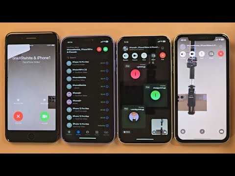 FaceTime Incoming call Outgoing call iPhone16 iPhone8+ iPhoneXR iPhone16Pro